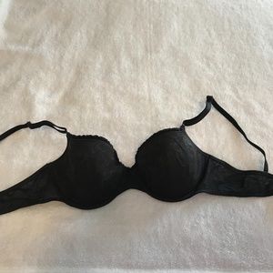 Victoria’s Secret black lace bra